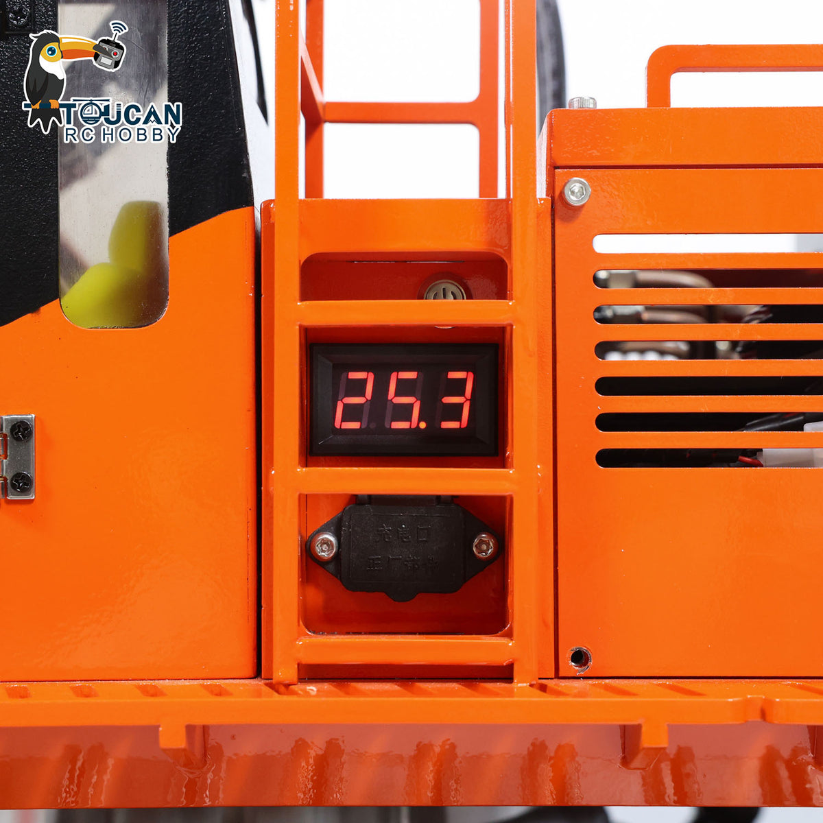 TOUCAN RC HOBBY 1/8 385CF Metal Hydraulic RC Excavator RTR 150KG Heavy Duty Remote Control Diggers Ready to Run Upgraded Version Models