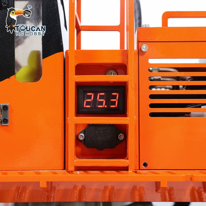 TOUCAN RC HOBBY 1/8 385CF Metal Hydraulic RC Excavator RTR 150KG Heavy Duty Remote Control Diggers Ready to Run Upgraded Version Models