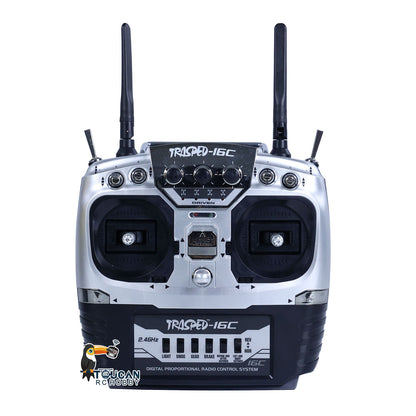 1/10 RC Crawler Car 4x4 Off-road Climbing Vehicle P411 Lights Smoking Winch