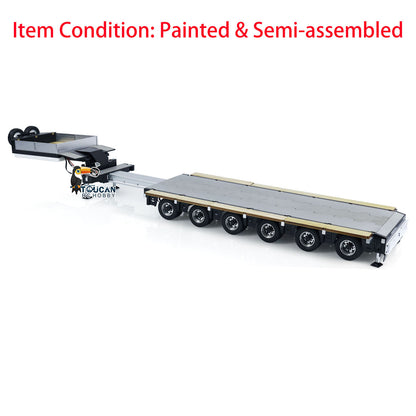 1/14 9 Axles Metal Trailer Extendible Trailer