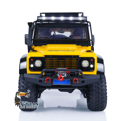 1/10 RC Crawler Car 4x4 Off-road Climbing Vehicle P411 Lights Smoking Winch