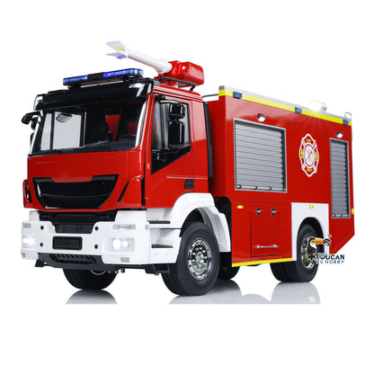 RC Fire Truck Rescue Fire 4x2 Vehicle 1:14 Light Sound 2-Speed Transmission