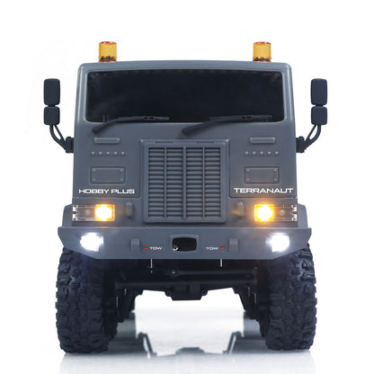 US Stock RTR 1/18 Radio Control Military Truck 8*8 RC Off Road Vehicle 280 Brushed Motor Fifth Wheel Winch Metal Hook All Wheel Steering