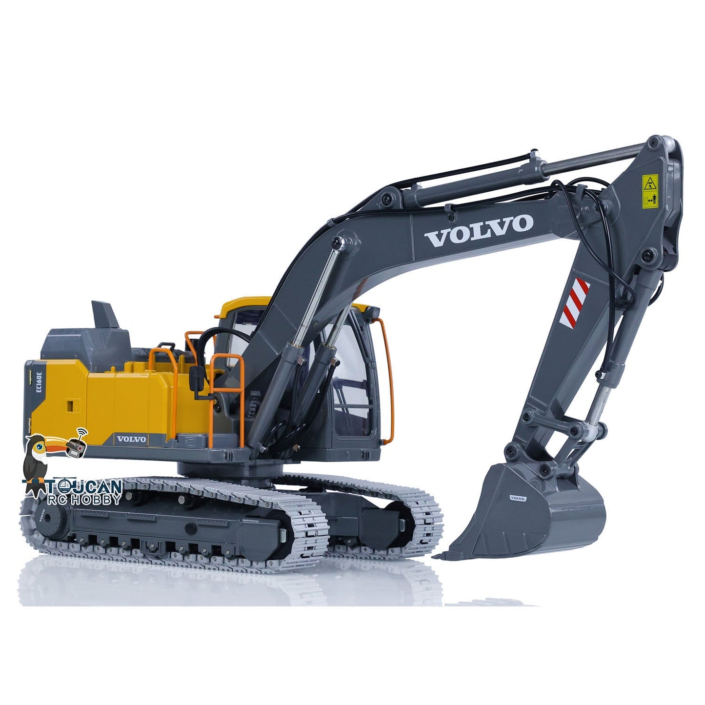 1:14 Double E E010 Volvo EC160E Electric RTR RC Excavator