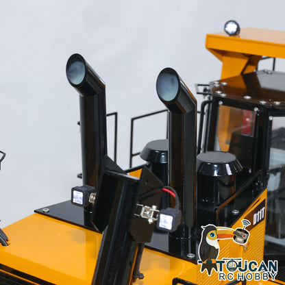 1/10 D11T RC Hydraulic RTR Bulldozer Heavy Duty Giant Remote Control Dozer With 3 Plows Electric Ladder