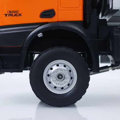 Fast Shipping 1/14 HUINA 1598 2.4G Remote Control Dumper 6*6 Engineering Transport Vehicle Lifting Rod Tipper Car Light Sound Battery Toys