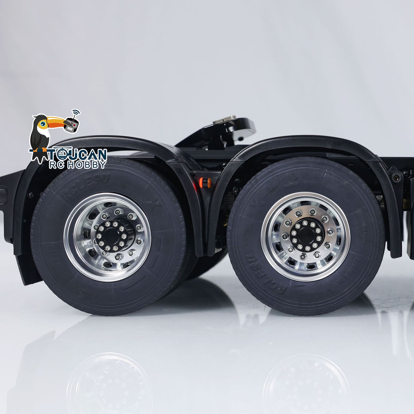 LESU Metal Chassis 1/14 RC Tractor Truck 8X8 RC Car Customized