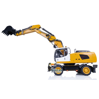 Excavatrice hydraulique à roues RC 1/14 946-3 PL18EV avec télécommande radio Digger Ripper Grab