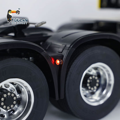 TOUCAN 1/14 8X8 RC Tractor Truck RTR Remote Control Car Smoke Unit Metal Chassis