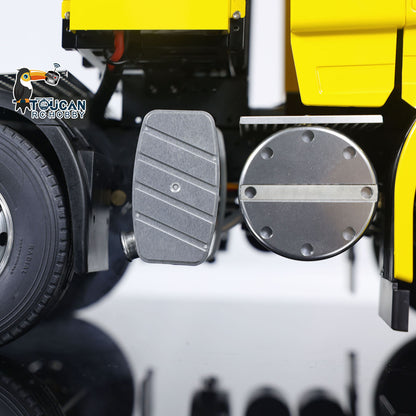 TOUCAN 1/14 8X8 RC Tractor Truck RTR Remote Control Car Smoke Unit Metal Chassis
