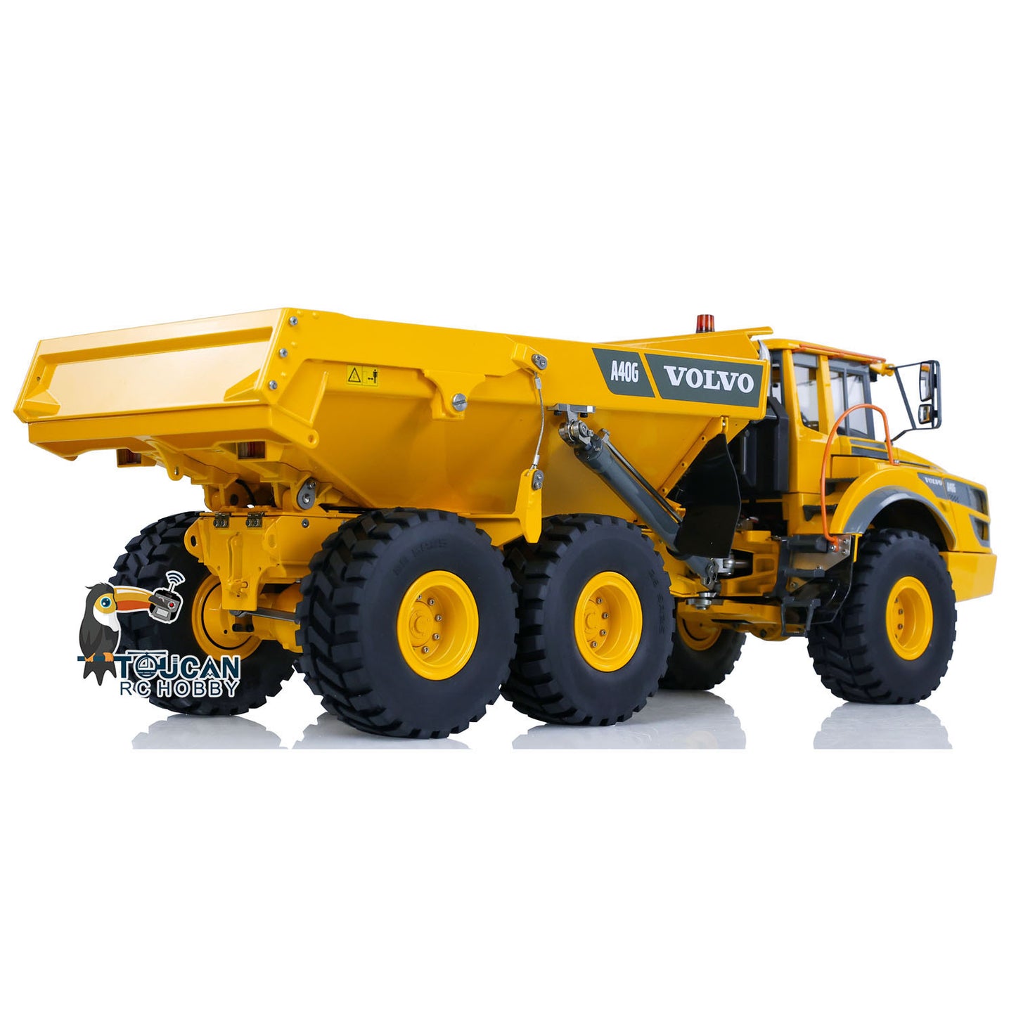 Camion articulé hydraulique RTR RC Double E 1/16 Volvo E117 6x6 A40G