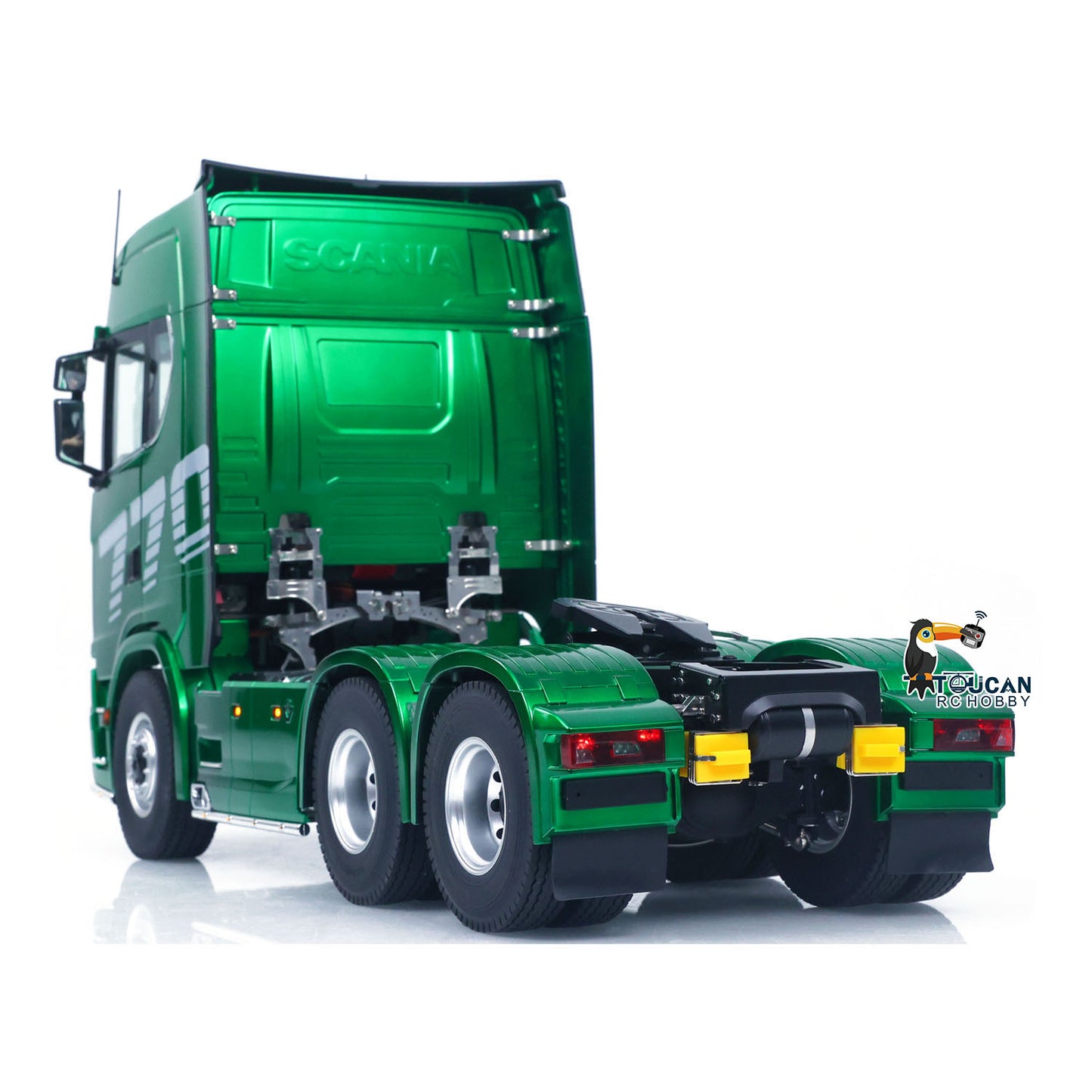 1/14 KABOLITE 6*6 Romote Control Tractor Truck 770S 2Speed Gearbox Axle Locks Electric Windshield Wiper Openable Door Cab Suspension RTR