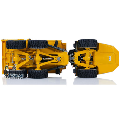 Camion articulé hydraulique RTR RC Double E 1/16 Volvo E117 6x6 A40G