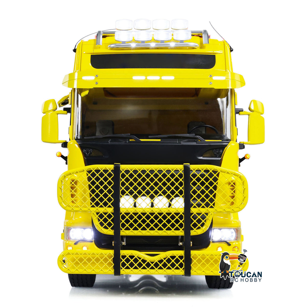 TOUCAN 1/14 8X8 RC Tractor Truck RTR Remote Control Car Smoke Unit Metal Chassis