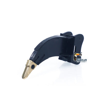 Metal Manual Quick Release Coupler Log Grapple Clamp Sieve Bucket Ripper for LESU Aoue PC30 B0003 1/14 RC Hydraulic Excavator Remote Control Mini Digger DIY Model