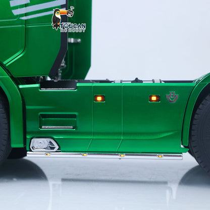 1/14 KABOLITE 6*6 Romote Control Tractor Truck 770S 2Speed Gearbox Axle Locks Electric Windshield Wiper Openable Door Cab Suspension RTR