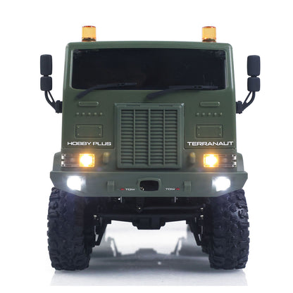 Fast Shipping 1/18 Remote Control Military Truck 8X8 All Wheel Steering Electric RC Off Road Vehicle Model 2Speed Gearbox RTR Metal Chassis
