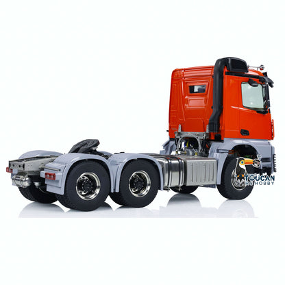 ScaleClub 1/14 6x6 RTR RC lackierter montierter Sattelzug mit Metallchassis K3363 Kabine