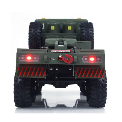 US Stock 1/18 Remote Control Military Truck 8X8 All Wheel Steering Electric RC Off Road Vehicle Model 2Speed Gearbox RTR Metal Chassis