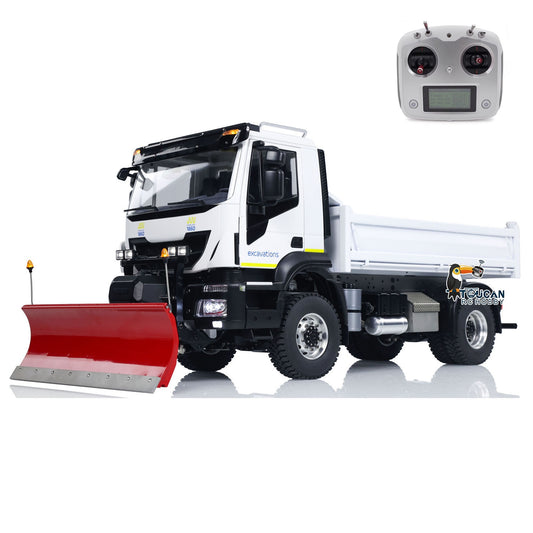 4x4 Metal 1/14 RC Hydraulic Dumper Truck / Snow Blade / Spot Light