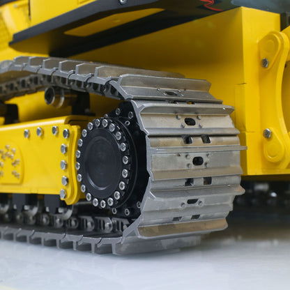 Metal 1/12 RC Hydraulic Bulldozer D155AX RTR Heavy Dozer Model 7 Way Valve 1.0L Oil Pump 5 Plows Radio Master TX15 Radio Battery
