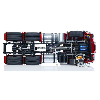 IN STOCK 1/14 6x6 RC Tractor Truck TOUCAN Metal Chassis Remote Control Cars Lights Sounds