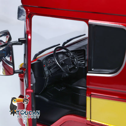 IN STOCK 1/14 6x6 RC Tractor Truck TOUCAN Metal Chassis Remote Control Cars Lights Sounds