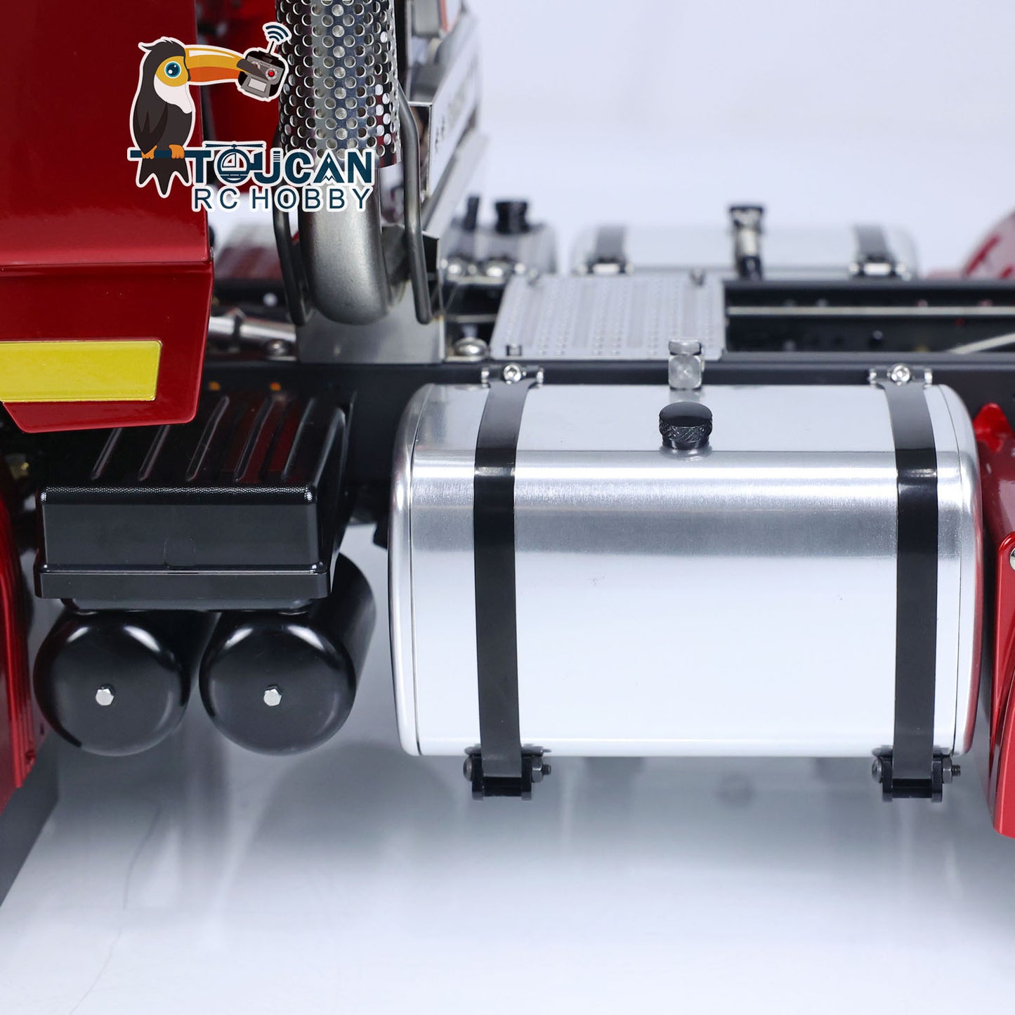 IN STOCK 1/14 6x6 RC Tractor Truck TOUCAN Metal Chassis Remote Control Cars Lights Sounds