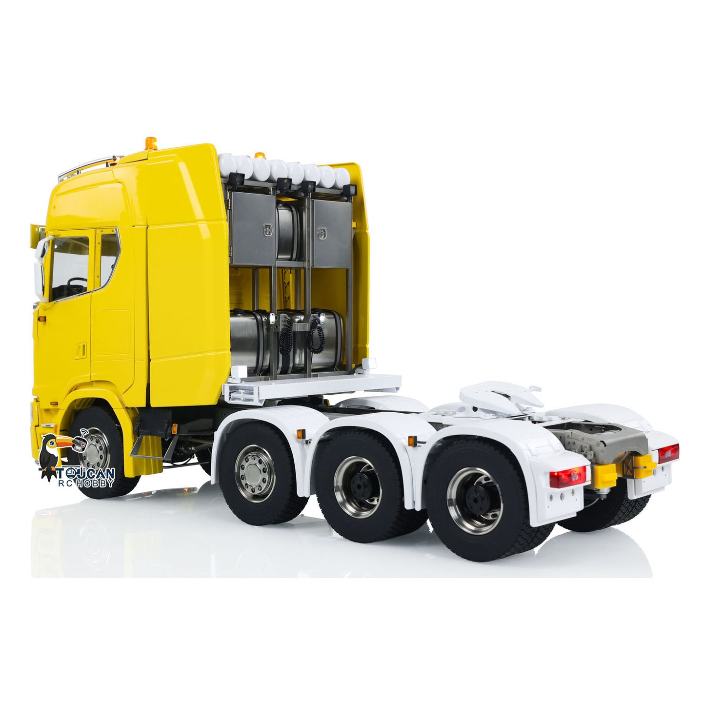 Camion tracteur 770S 1/14 RC 8x8 RTR Châssis métallique pour voiture électrique Boîte de vitesses à 3 vitesses