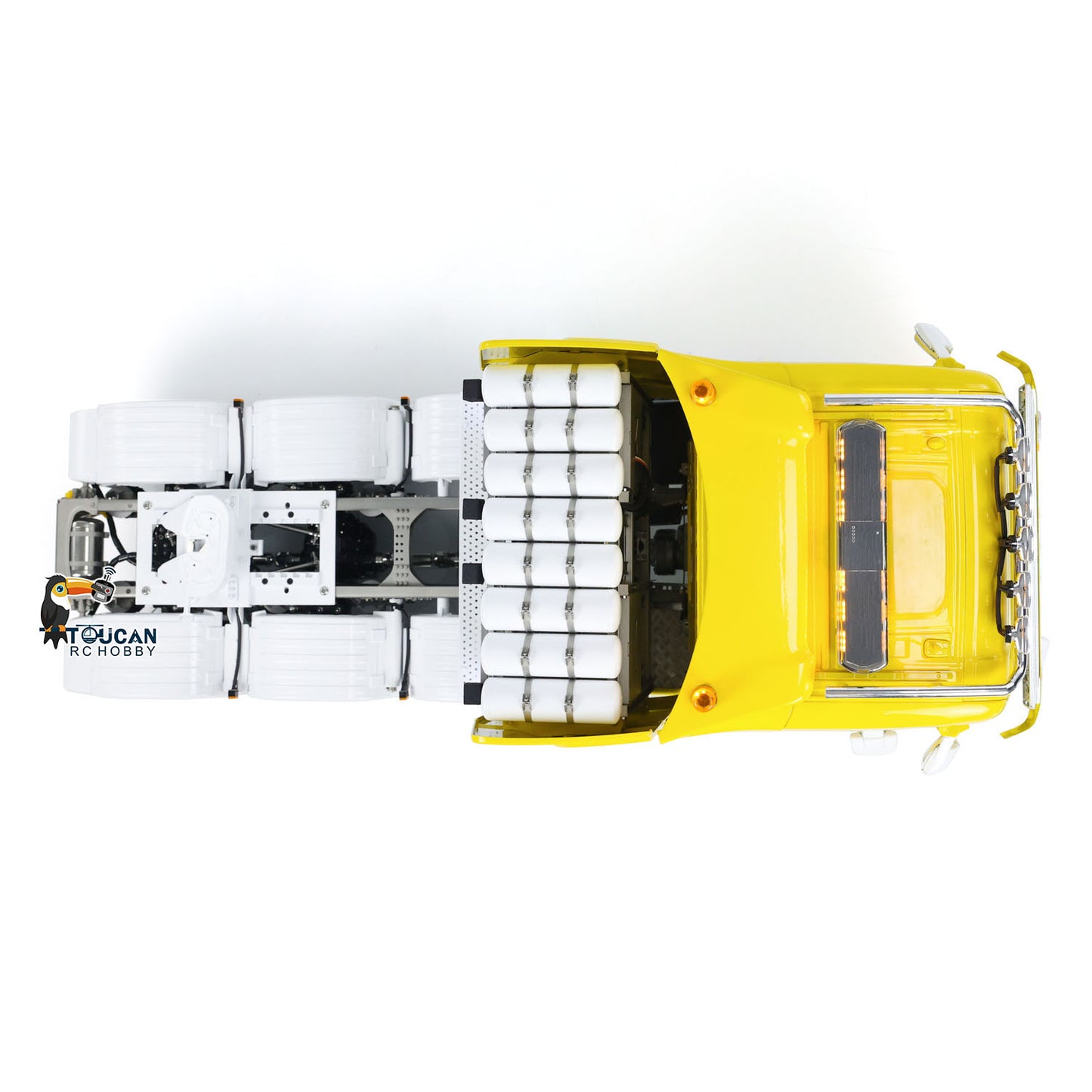 770S 1/14 RC Sattelzugmaschine 8x8 RTR Elektroauto Metallchassis 3-Gang-Getriebe