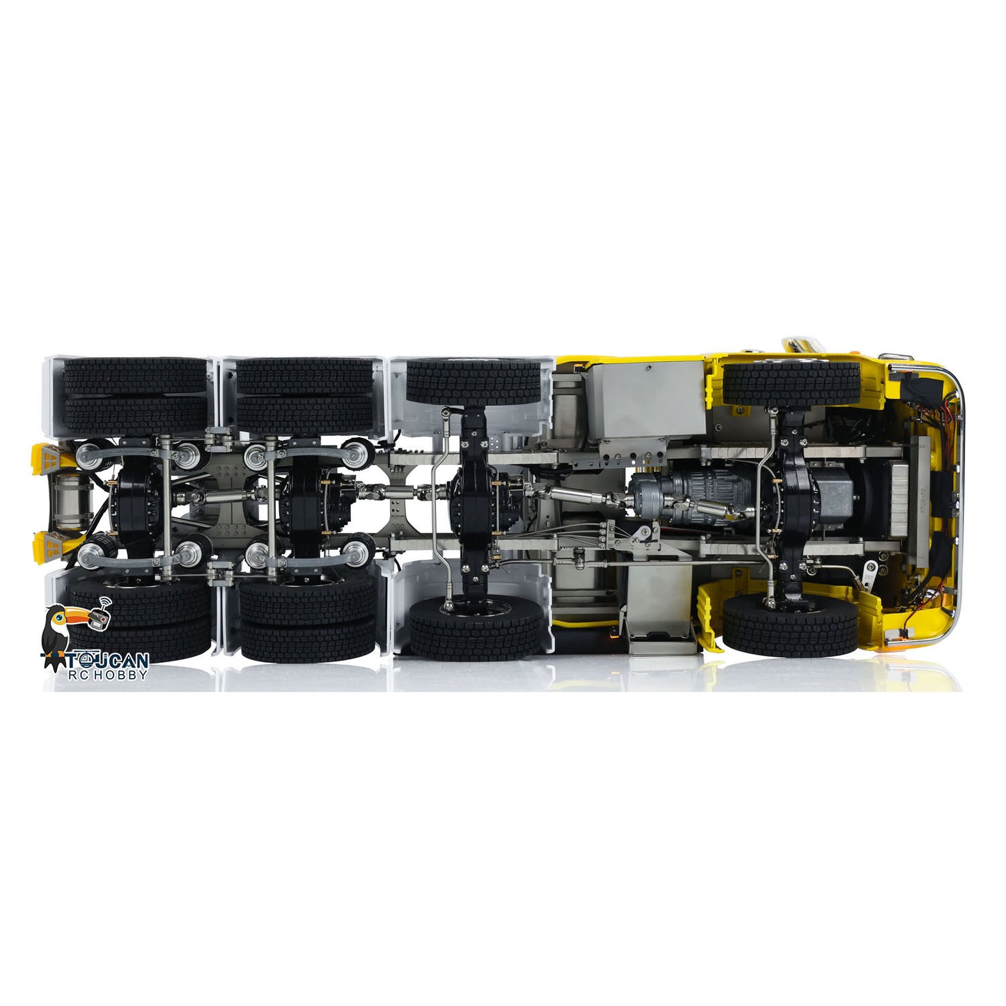 770S 1/14 RC Sattelzugmaschine 8x8 RTR Elektroauto Metallchassis 3-Gang-Getriebe