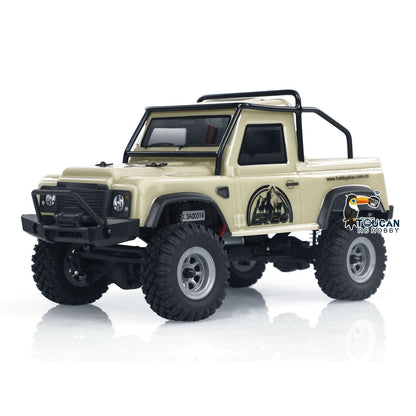 1/24 Mini voiture télécommandée à chenilles 4x4 4WD RC tout-terrain modèle de véhicules