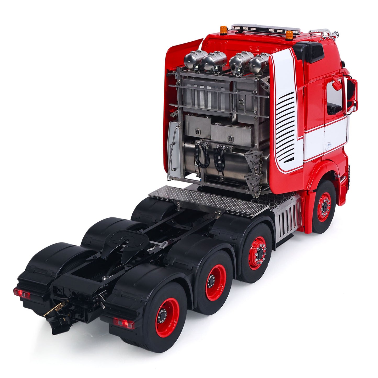 Camion tracteur télécommandé LESU 1/14 8x8 pour voiture télécommandée TAMIYA 3363