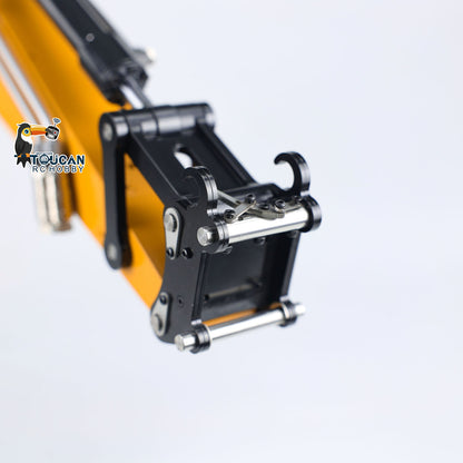 Pelle hydraulique sur chenilles ARTR à 3 bras en métal MTM 1/14 946-3 RC avec godet de démolition