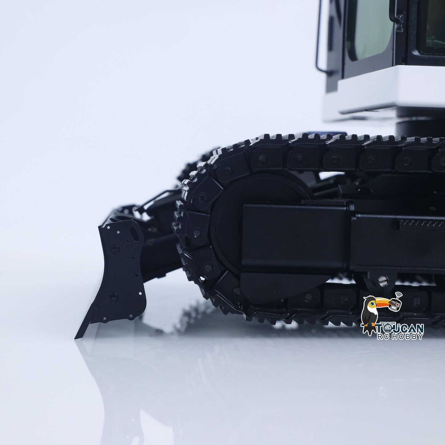 Metal 1/14 C308 Radio Control Hydraulic Excavator 4Valve RC Digger Engineering Vehicle Flysky ST8 Radio Lights Battery Assembled