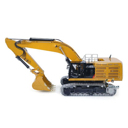 Finished LESU 1/14 Hydraulic RC Excavator 374 C374F Radio Controlled Digger Heavy Machine Construction Car PL18EV LITE Battery