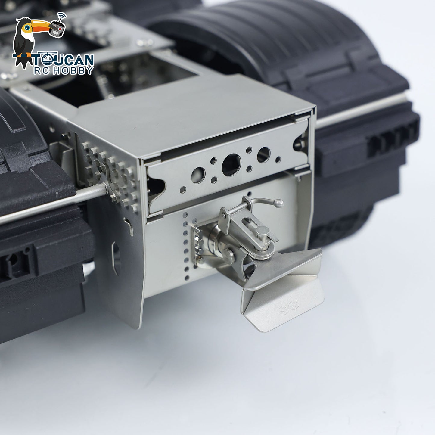 ScaleClub 1/14 10x10 Metallchassis für RC-Sattelzugmaschine 1851 Modell
