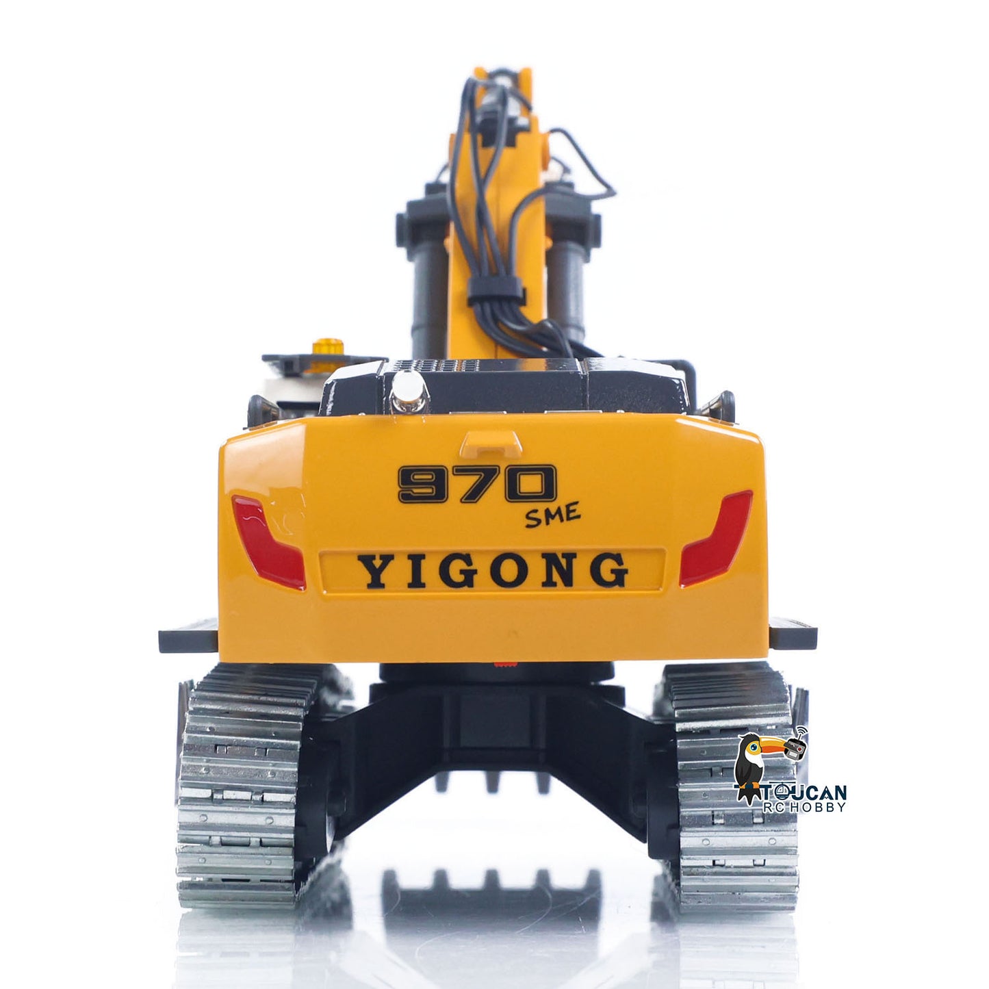 1/50 RC Excavator K970 Engineering Vehicle Remote Control Electric Lifting Digger Metal Bucket Tracks Light Sound RTR Battery