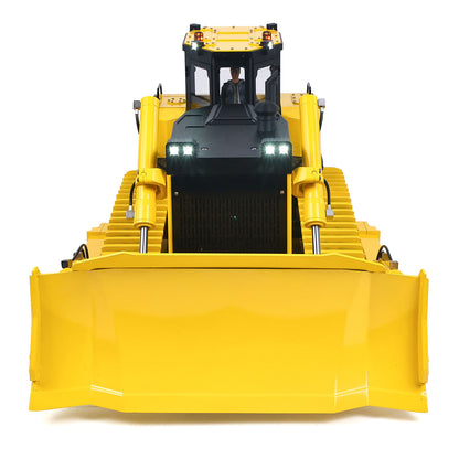 ONLY ONE US Stock Metal 1/12 RC Hydraulic Bulldozer D155AX RTR Heavy Dozer Model 7 Way Valve 1.0L Oil Pump 5 Plows Radio Master TX15 Radio Battery