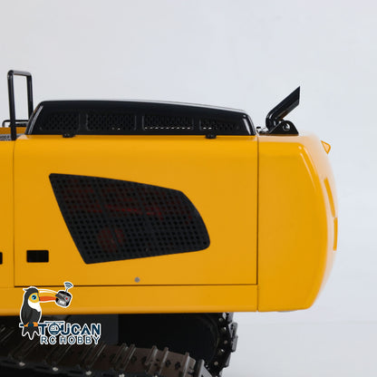 MTM 1/14 946-3 RC 3 Arme lackiert montiert Metall Hydraulische ARTR Raupenbagger Bagger mit Aufreißer Greifer Zweischalengreifer