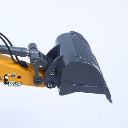 1/50 RC Excavator K970 Engineering Vehicle Remote Control Electric Lifting Digger Metal Bucket Tracks Light Sound RTR Battery
