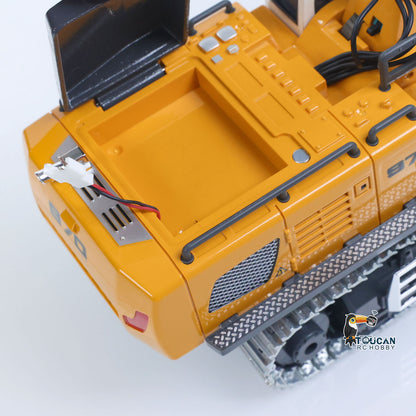 1/50 RC Excavator K970 Engineering Vehicle Remote Control Electric Lifting Digger Metal Bucket Tracks Light Sound RTR Battery