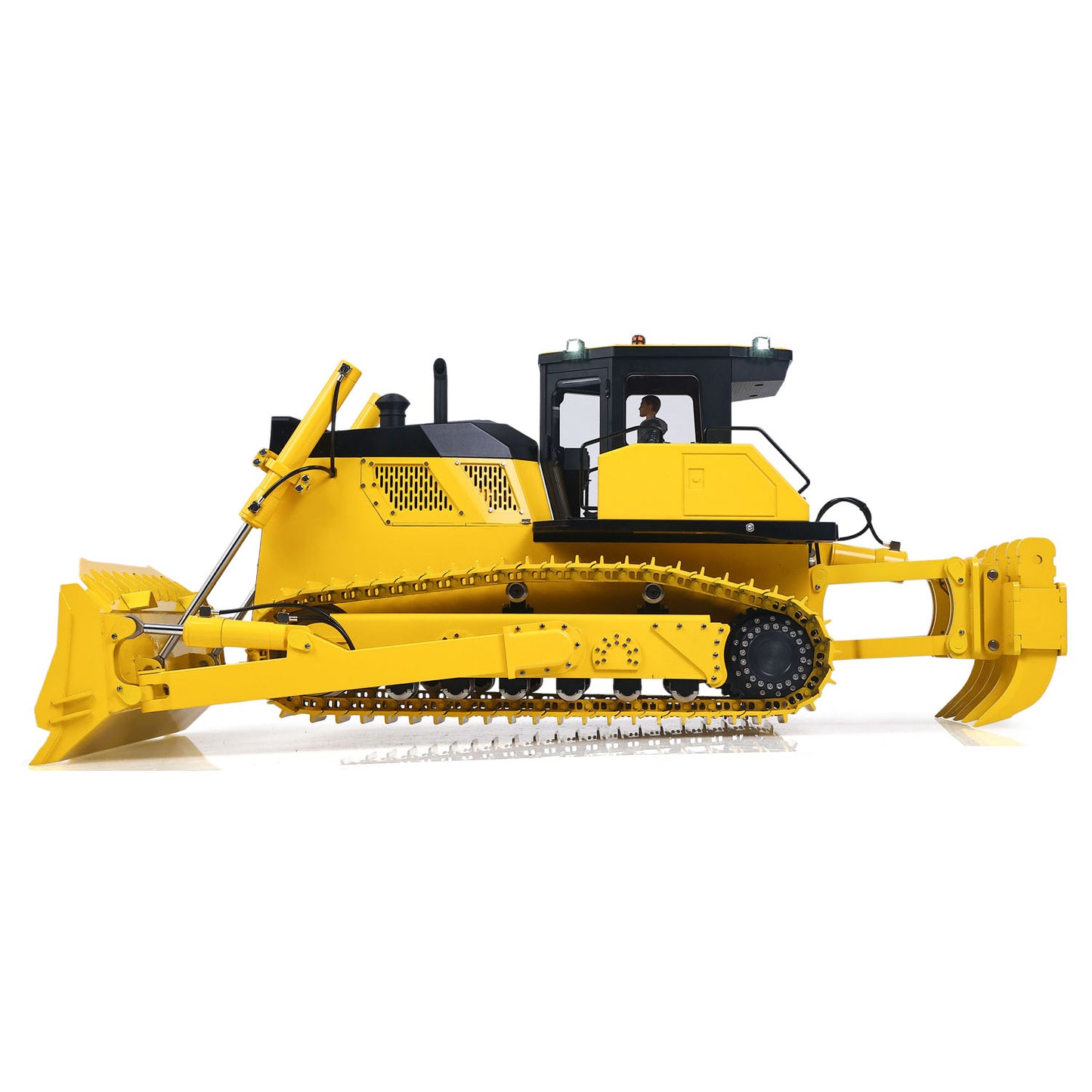 ONLY ONE US Stock Metal 1/12 RC Hydraulic Bulldozer D155AX RTR Heavy Dozer Model 7 Way Valve 1.0L Oil Pump 5 Plows Radio Master TX15 Radio Battery