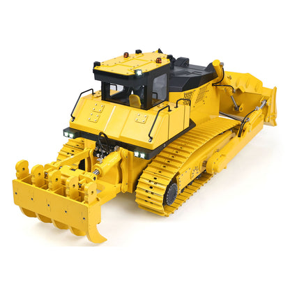 ONLY ONE US Stock Metal 1/12 RC Hydraulic Bulldozer D155AX RTR Heavy Dozer Model 7 Way Valve 1.0L Oil Pump 5 Plows Radio Master TX15 Radio Battery