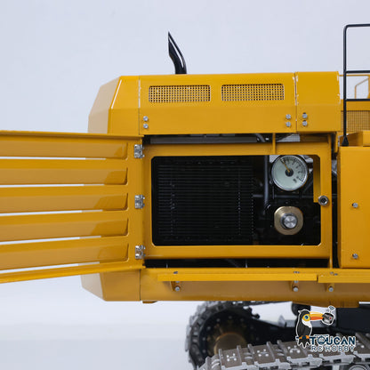 Finished LESU 1/14 Hydraulic RC Excavator 374 C374F Radio Controlled Digger Heavy Machine Construction Car PL18EV LITE Battery