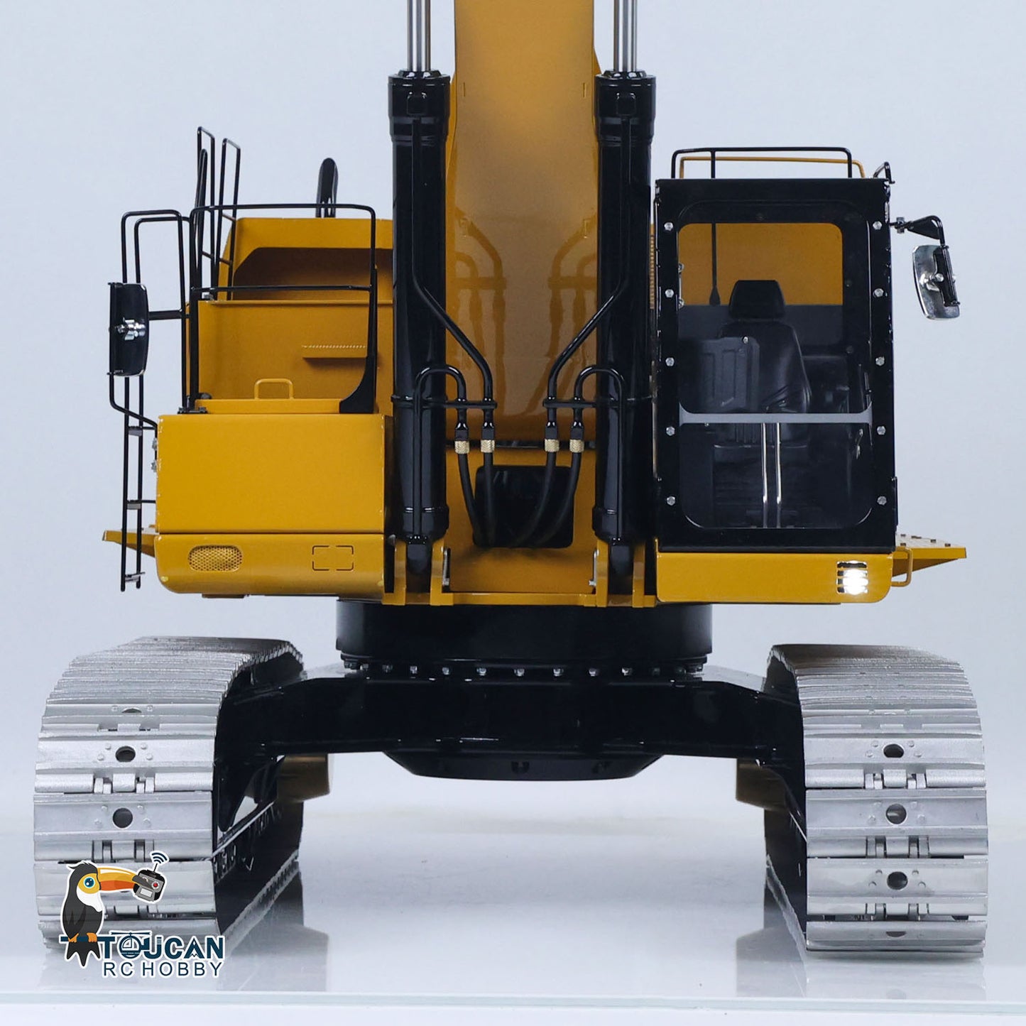 Finished LESU 1/14 Hydraulic RC Excavator 374 C374F Radio Controlled Digger Heavy Machine Construction Car PL18EV LITE Battery