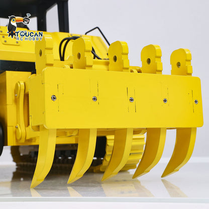 Fast Free Shipping for EU Metal 1/12 Remote Control Hydraulic Bulldozer D155AX RTR Heavy Dozer Model 7 Way Valve 3.0L Oil Pump 5 Plows Radio Master TX15 Radio Battery