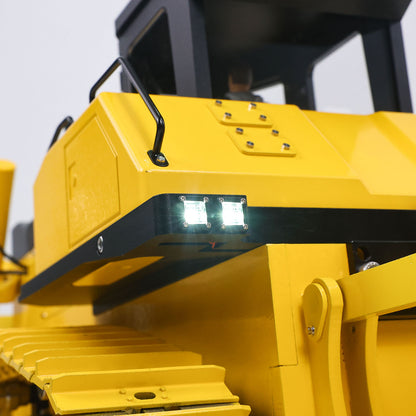 ONLY ONE US Stock Metal 1/12 RC Hydraulic Bulldozer D155AX RTR Heavy Dozer Model 7 Way Valve 1.0L Oil Pump 5 Plows Radio Master TX15 Radio Battery