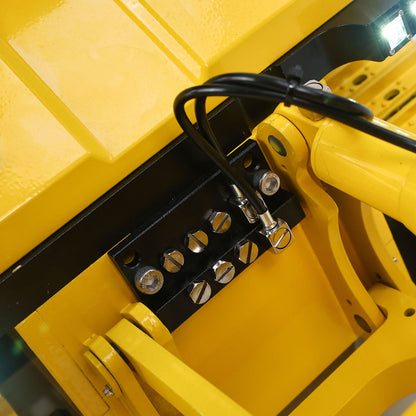 ONLY ONE US Stock Metal 1/12 RC Hydraulic Bulldozer D155AX RTR Heavy Dozer Model 7 Way Valve 1.0L Oil Pump 5 Plows Radio Master TX15 Radio Battery