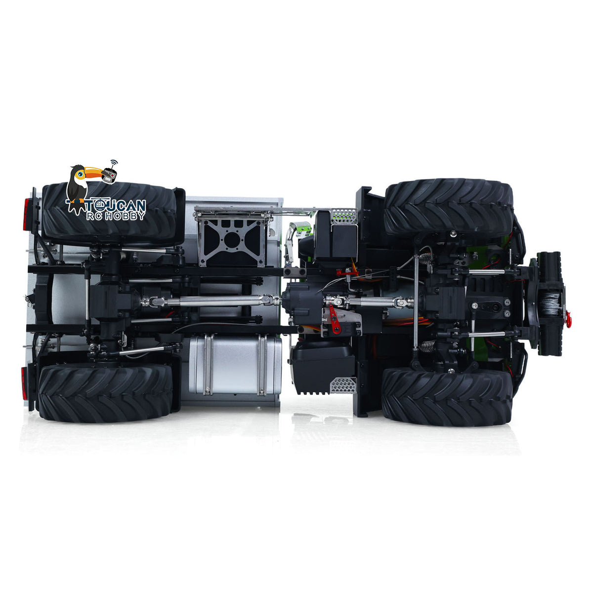 Fast Free Shipping for EU KABOLITE K5501 1/14 Remote Control Off Road Car RC Dumper ATV Light Truck 2-Speed Transmission Metal Drive Shaft Lights Sounds